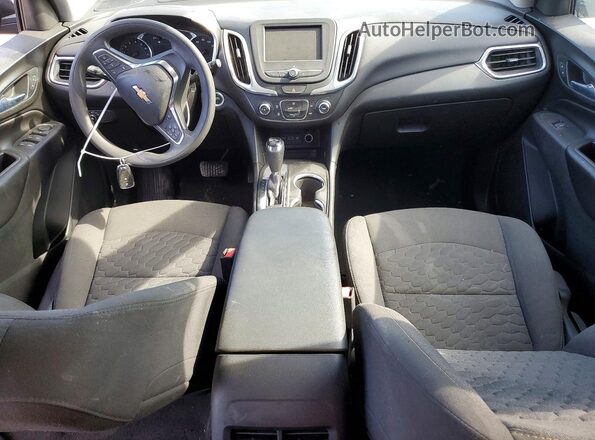 2GNAXKEV0M6132907 2021 CHEVROLET EQUINOX Black Вид панелі приладів