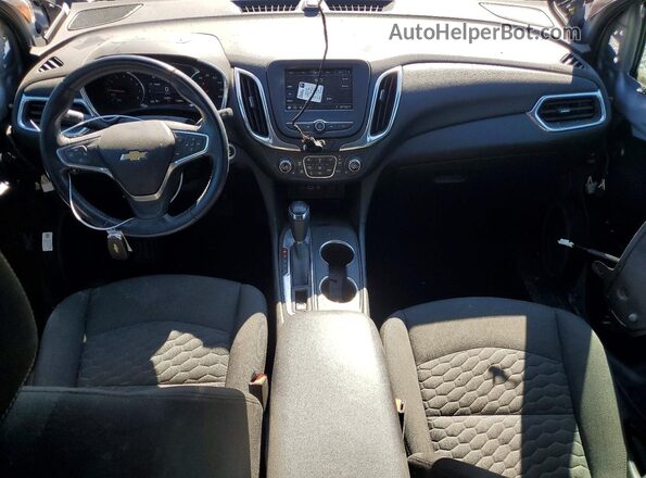 2GNAXKEV2K6304917 2019 CHEVROLET EQUINOX Silver Widok deski rozdzielczej