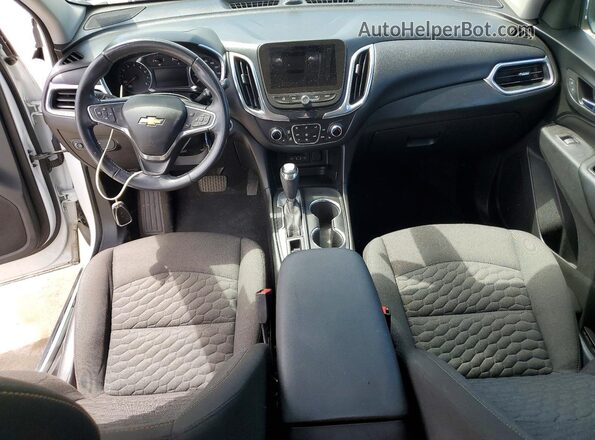 2GNAXKEV3K6110400 2019 CHEVROLET EQUINOX White Widok deski rozdzielczej