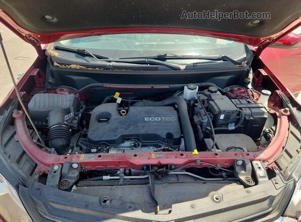 2GNAXKEV3M6143383 2021 CHEVROLET EQUINOX Red ძრავის განყოფილების ხედი