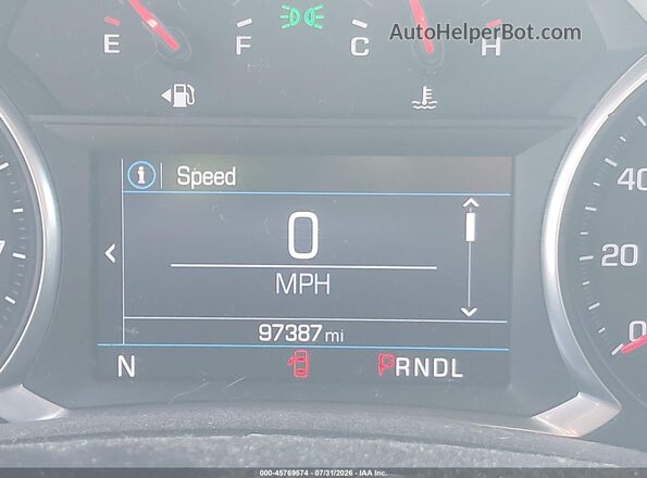 2GNAXKEV5K6141647 2019 CHEVROLET EQUINOX Белый 