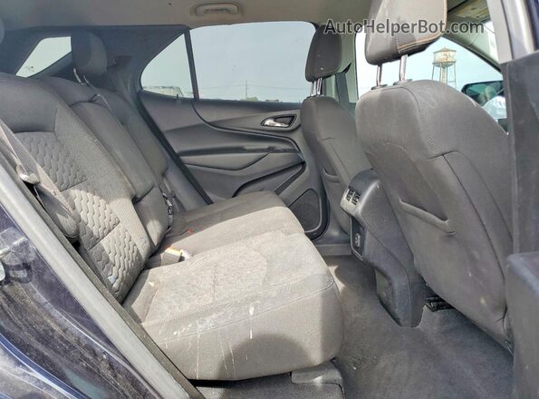 2GNAXKEV6L6235487 2020 CHEVROLET EQUINOX Black Widok wnętrza z tyłu