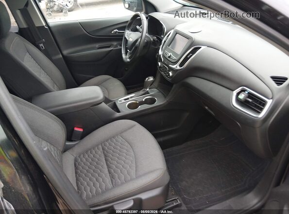 2GNAXKEV7L6196439 2020 CHEVROLET EQUINOX Черный Вид салона спереди