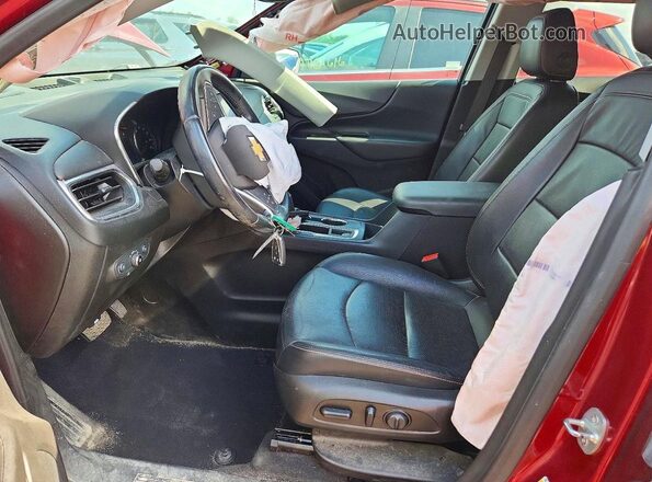 2GNAXKEV7M6156430 2021 CHEVROLET EQUINOX Red Front interior view