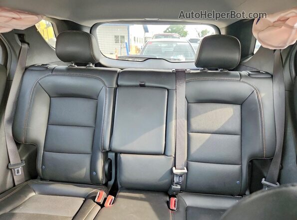 2GNAXKEV7M6156430 2021 CHEVROLET EQUINOX Red Rear seats view