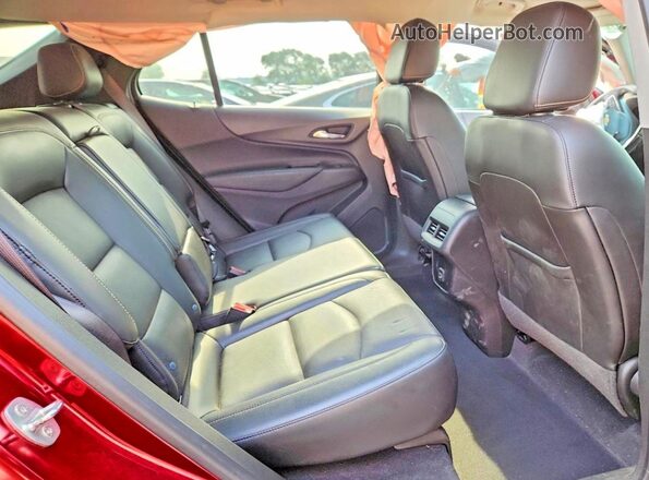 2GNAXKEV7M6156430 2021 CHEVROLET EQUINOX Red Rear interior view