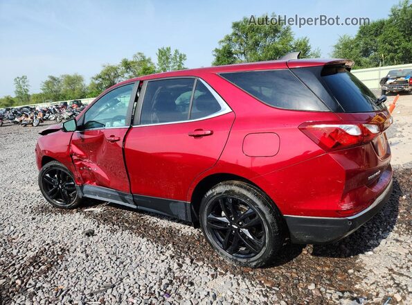 2GNAXKEV7M6156430 2021 CHEVROLET EQUINOX Red Rear left