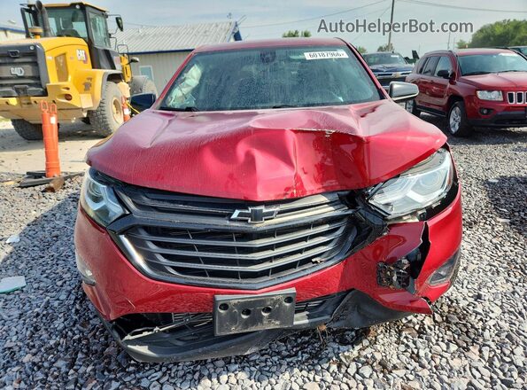 2GNAXKEV7M6156430 2021 CHEVROLET EQUINOX Red Front view