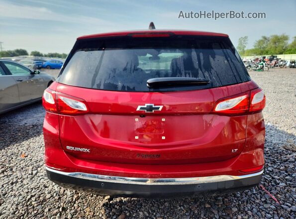 2GNAXKEV7M6156430 2021 CHEVROLET EQUINOX Red Rear view