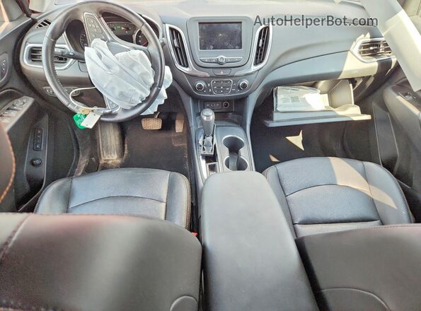 2GNAXKEV7M6156430 2021 CHEVROLET EQUINOX Red Dashboard view