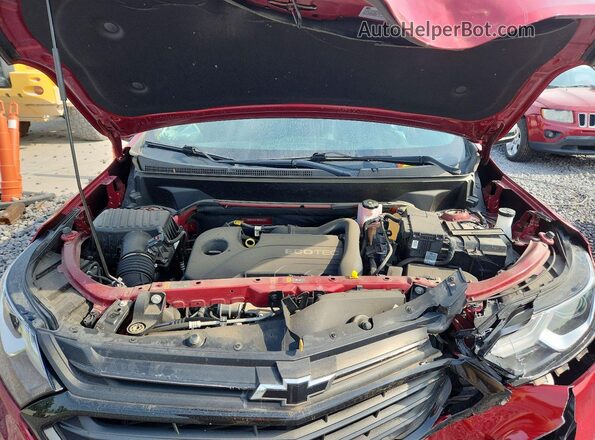2GNAXKEV7M6156430 2021 CHEVROLET EQUINOX Red Engine compartment view