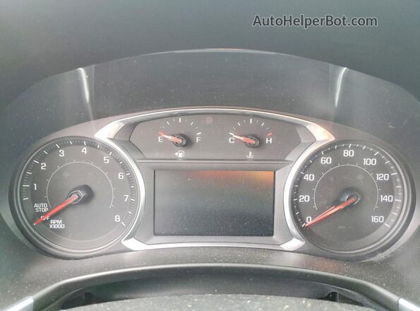 2GNAXKEV8K6230399 2019 CHEVROLET EQUINOX Brown Widok zestawu wskaźników