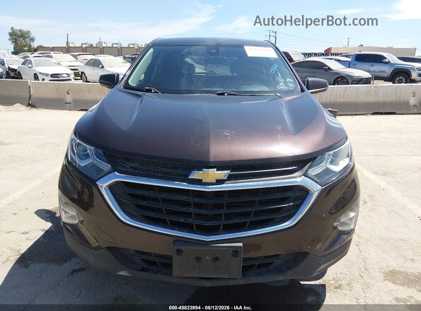 2GNAXKEV8L6152403 2020 CHEVROLET EQUINOX Dark Brown Вид спереди