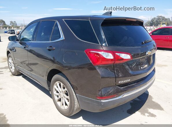 2GNAXKEV8L6152403 2020 CHEVROLET EQUINOX Dark Brown Задняя левая четверть