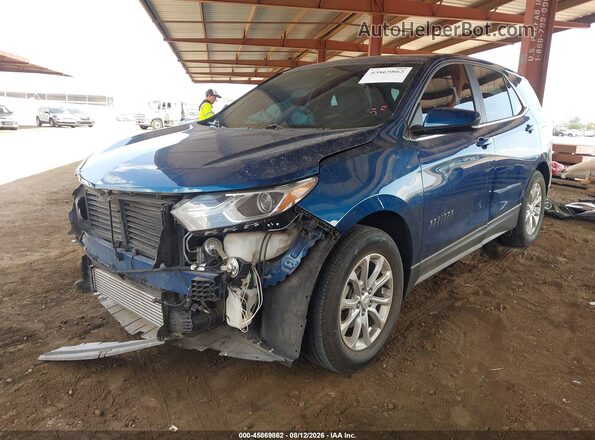 2GNAXKEV8M6126370 2021 CHEVROLET EQUINOX Blue Przód lewy