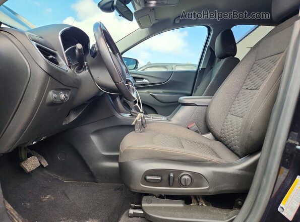 2GNAXKEV9L6284246 2020 CHEVROLET EQUINOX Black წინა სალონის ხედი