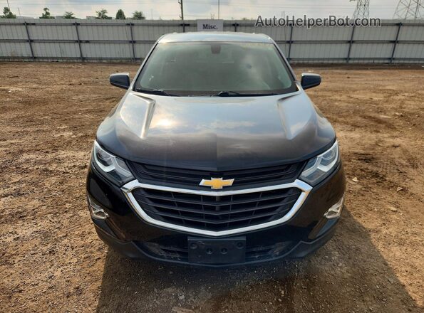 2GNAXKEX0J6207795 2018 CHEVROLET EQUINOX Black Вид спереду