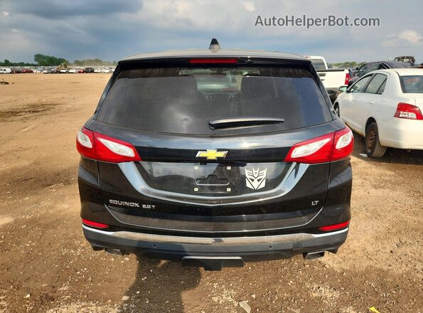 2GNAXKEX0J6207795 2018 CHEVROLET EQUINOX Black Вид ззаду