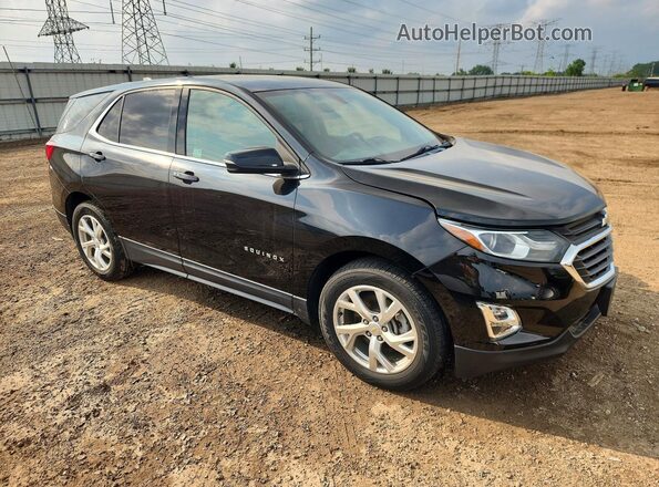 2GNAXKEX0J6207795 2018 CHEVROLET EQUINOX Black Передня права чверть