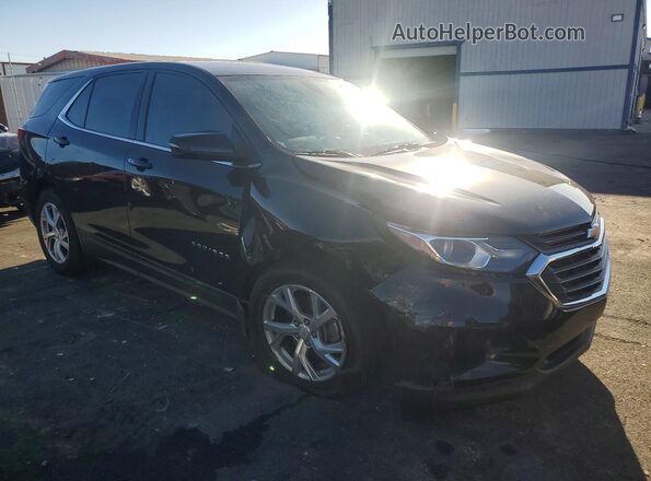 2GNAXKEX0J6237198 2018 CHEVROLET EQUINOX Black Przód prawy