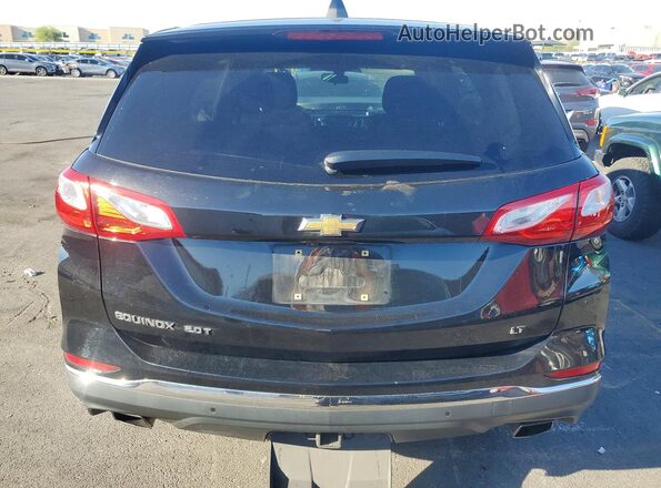 2GNAXKEX0J6237198 2018 CHEVROLET EQUINOX Black Widok z tyłu
