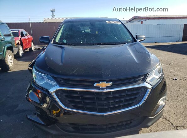 2GNAXKEX0J6237198 2018 CHEVROLET EQUINOX Black Widok z przodu