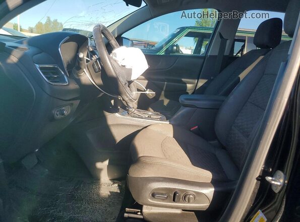 2GNAXKEX0J6237198 2018 CHEVROLET EQUINOX Black Widok wnętrza z przodu