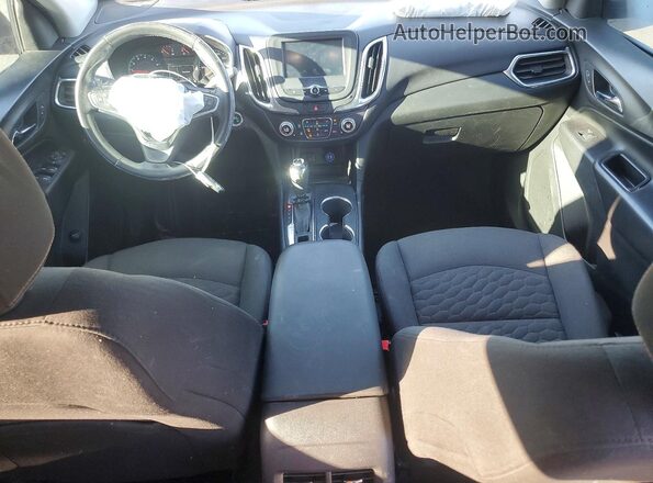 2GNAXKEX0J6237198 2018 CHEVROLET EQUINOX Black Widok deski rozdzielczej
