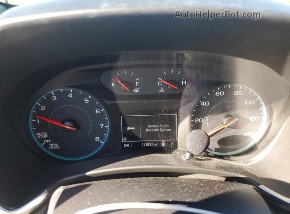 2GNAXKEX0J6237198 2018 CHEVROLET EQUINOX Black Widok zestawu wskaźników