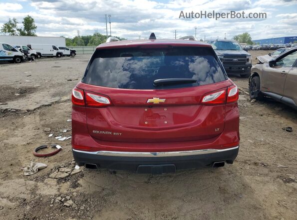 2GNAXKEXXJ6145502 2018 CHEVROLET EQUINOX Red Vista trasera