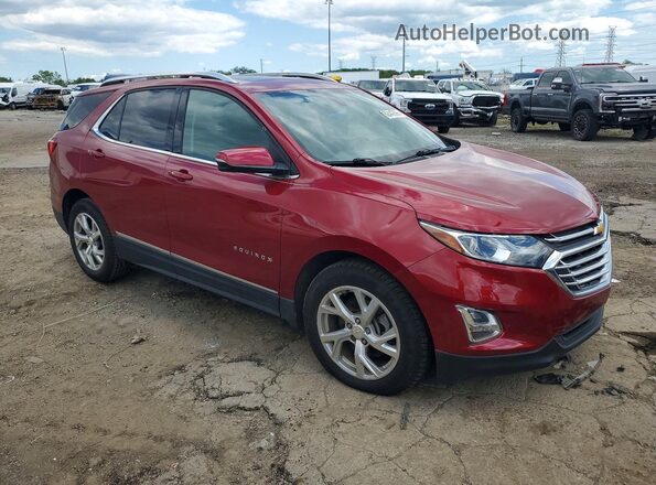 2GNAXKEXXJ6145502 2018 CHEVROLET EQUINOX Red Delantero derecho