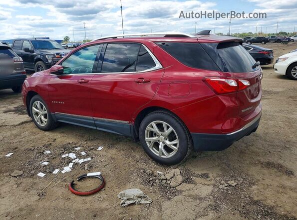 2GNAXKEXXJ6145502 2018 CHEVROLET EQUINOX Red Trasero izquierdo