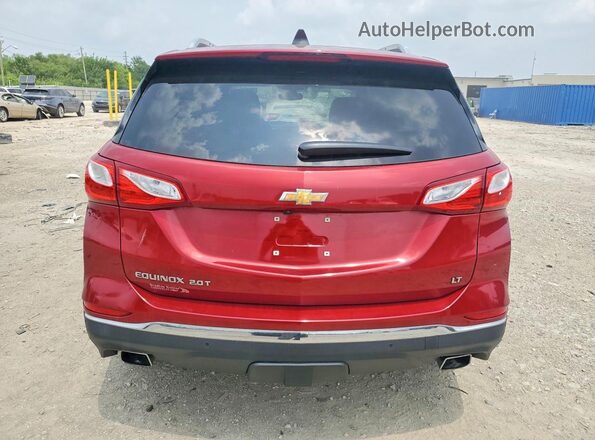 2GNAXLEX0K6295223 2019 CHEVROLET EQUINOX Maroon Вид ззаду
