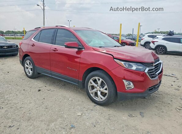 2GNAXLEX0K6295223 2019 CHEVROLET EQUINOX Maroon Передня права чверть
