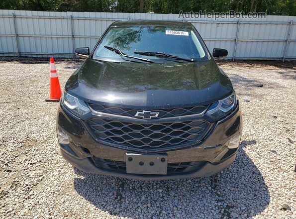 2GNAXLEX1K6211233 2019 CHEVROLET EQUINOX Black Widok z przodu