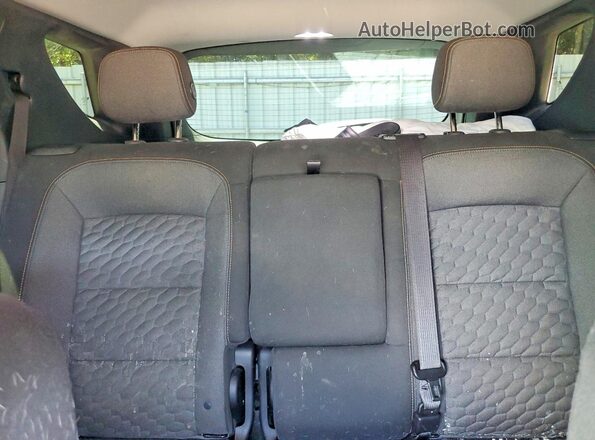 2GNAXLEX1K6211233 2019 CHEVROLET EQUINOX Black Widok tylnych siedzeń