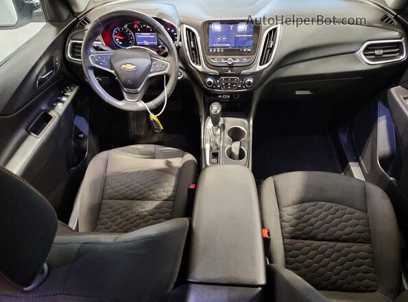 2GNAXLEX1K6233670 2019 CHEVROLET EQUINOX White Вид панелі приладів