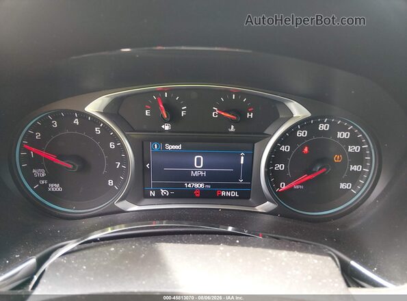 2GNAXLEX3K6106256 2019 CHEVROLET EQUINOX Red Widok tylnych siedzeń