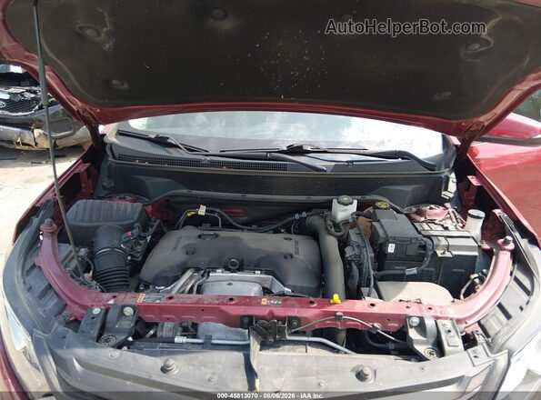 2GNAXLEX3K6106256 2019 CHEVROLET EQUINOX Red Widok z tyłu