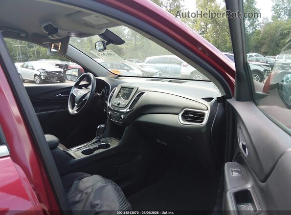 2GNAXLEX3K6106256 2019 CHEVROLET EQUINOX Red Widok wnętrza z przodu