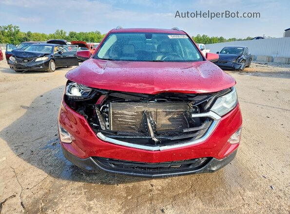 2GNAXLEX5K6152218 2019 CHEVROLET EQUINOX Red Widok z przodu