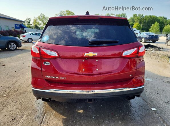 2GNAXLEX5K6152218 2019 CHEVROLET EQUINOX Red Widok z tyłu