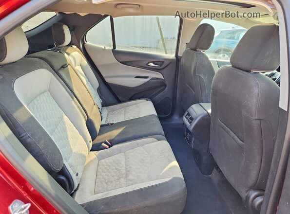 2GNAXLEX5K6152218 2019 CHEVROLET EQUINOX Red Widok wnętrza z tyłu
