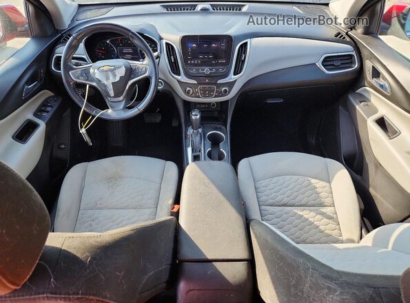 2GNAXLEX5K6152218 2019 CHEVROLET EQUINOX Red Widok deski rozdzielczej