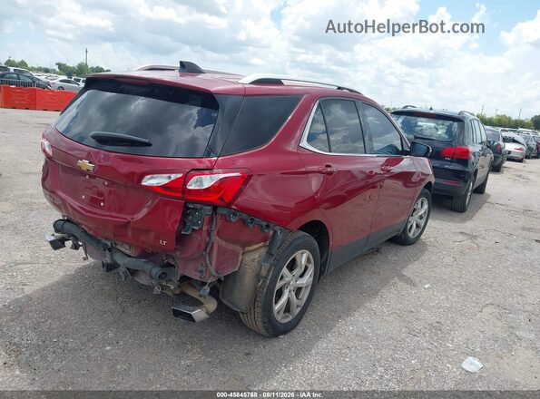 2GNAXLEX5K6259804 2019 CHEVROLET EQUINOX Maroon Trasero derecho