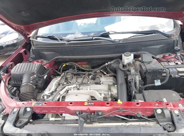 2GNAXLEX5K6259804 2019 CHEVROLET EQUINOX Maroon Vista trasera