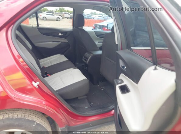 2GNAXLEX5K6259804 2019 CHEVROLET EQUINOX Maroon Vista de la etiqueta del VIN