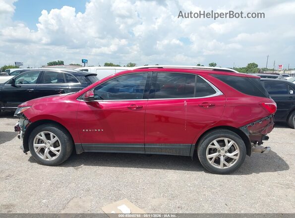 2GNAXLEX5K6259804 2019 CHEVROLET EQUINOX Maroon Vista interior de 360 grados