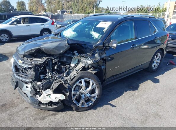 2GNAXLEX6K6187091 2019 CHEVROLET EQUINOX Gray Առջևի ձախ երեք քառորդ տեսարան