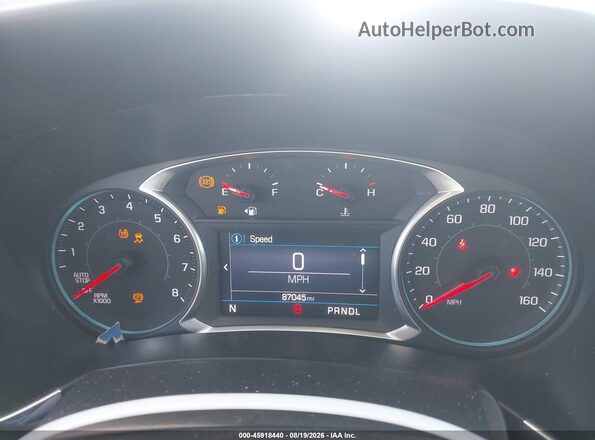 2GNAXLEX6K6187091 2019 CHEVROLET EQUINOX Gray Հետևի նստատեղերի տեսք